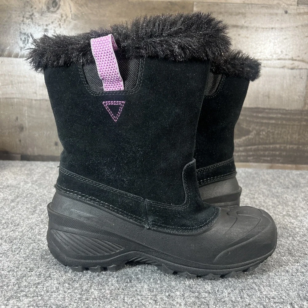 The North Face Boots Shellista Il Heatseekers Waterproof Black Suede Kids US 5